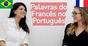 Professora francesa mostra palavras do francês no português. Portuguese X French