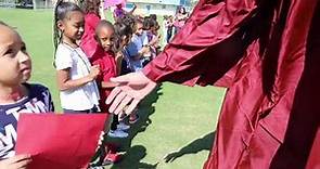 Coconut Creek High School's Senior Walk