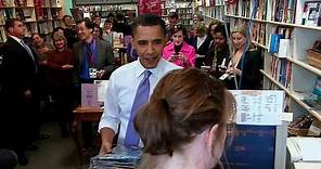 Raw Video: President Obama in Iowa Bookstore