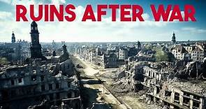 A Day in a Destroyed German City 1946 | Documentary