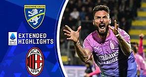 Frosinone vs. AC Milan : Extended Highlights | Serie A | CBS Sports Golazo