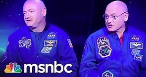 Identical Twin Brothers Lead Space Mission | msnbc