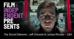 THE SOCIAL DILEMMA (Netflix doc) | Jeff Orlowski & Larissa Rhodes - Q&A | Film Independent Presents
