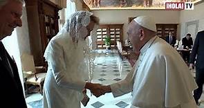 Felipe y Matilde de Bélgica se reúnen con el Papa Francisco en el Vaticano | HOLA! TV