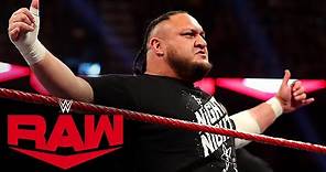 Samoa Joe makes surprise return to help KO & Co.: Raw, Feb. 10, 2020