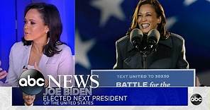 Kamala Harris makes history as first female vice president-elect | ABC News