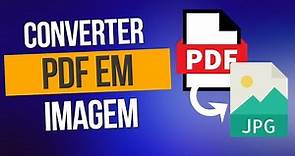 Como converter PDF em JPG | Online e Gratuito