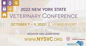 Join #CornellVet at the 2022 New York State Veterinary Conference