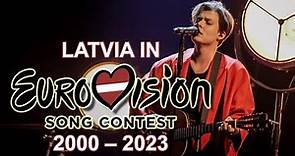 Latvia 🇱🇻 in Eurovision Song Contest (2000-2023)
