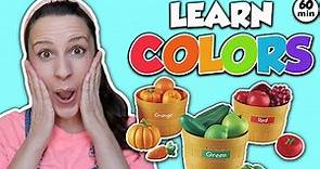 Learn Colors, Fruits and Vegetables with Ms Rachel | Toddler Learning Video | Speech | Educational