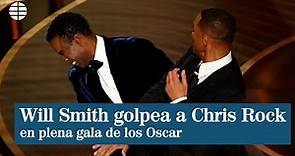 Will Smith da una bofetada, de verdad, a Chris Rock en plena gala de los Oscar