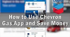 Save gas money using the Chevron Gas App!