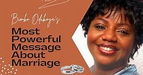 BIMBO ODUKOYA'S MOST POWERFUL MARRIAGE MESSAGE