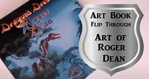 FANTASY ART BOOK FLIP THROUGH - The Art of ROGER DEAN