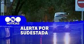 ALERTA por SUDESTADA: SE ESPERA MÁS de un METRO de AGUA - Telefe Noticias