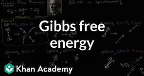 Gibbs free energy and spontaneous reactions | Biology | Khan Academy