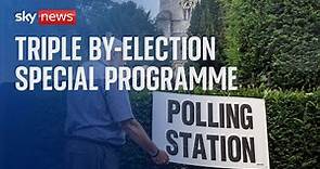 Watch Sky News Triple By-election special programme live