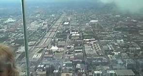 A view from the Sears Tower "Ledge"