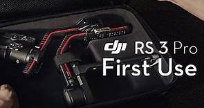 DJI RS 3 Pro｜First Use