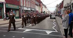 Royal Fusiliers - Freedom of Warwickshire
