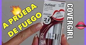 OUTLAST COVERGIRL: Labial de 24 hrs?! | #APDF