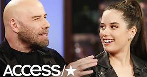 Ella Bleu Travolta Hilariously Reveals Dad John Travolta's Surprising Hobby | Access