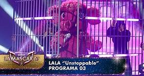Lala se destacó cantando "Unstoppable" - Quién es la Máscara? - 2022