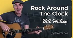 Rock Around the Clock by Bill Haley | Easy Guitar