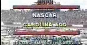 1981 NASCAR Winston Cup Carolina 500 @ Rockingham [aka ESPN's First NASCAR Telecast] (Full Race)