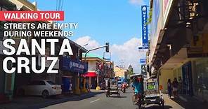 Santa Cruz | Walking Tour | Philippines | Capital of Laguna | 4K
