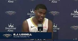 E.J. Liddell interview | 2023 New Orleans Pelicans Media Day