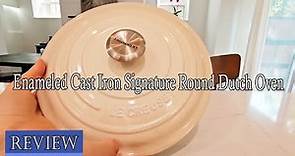 Le Creuset Review - Enameled Cast Iron Signature Round Dutch Oven
