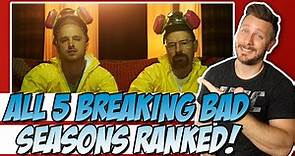 All 5 Seasons of Breaking Bad Ranked!