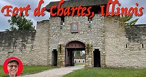 Fort de Chartes Illinois a French colonial Fort 😎 Illinois Military Forts #history #illinois
