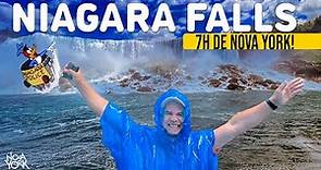 Visitamos as CATARATAS DO NIÁGARA em Nova York (e não foi num barril)