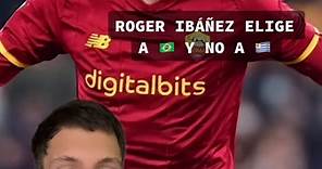 Roger Ibáñez elige a Brasil #rogeribanez #ibanez #asroma #uruguay #seleccionuruguaya #brasil #seleccionbrasil #futbol#greenscreen