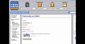 how to find iban and bic number