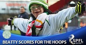 Watch amazing moment as Jay Beatty scores penalty for Celtic!