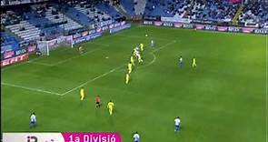 Gol Albert Lopo falta lateral alejada en el Deportivo Coruña - Villarreal
