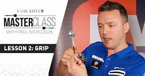 A Live Darts Masterclass | Lesson 2 - How to grip your darts