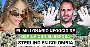 El millonario negocio de David Ospina con su esposa Jessica Sterling en Colombia
