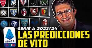 VITO DE PALMA Y SUS PREDICCIONES DE LA SERIE A 2023/24