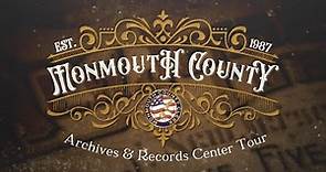 Tour of the Monmouth County Archives and Records Center, Division of the County Clerk's Office