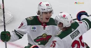 Liam Ohgren nets his first NHL goal