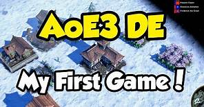 AoE3 DE - My First Game and Impressions