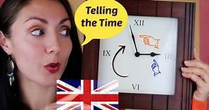 Telling the Time: British English