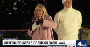 White House unveils ice skating rink for first time in more than 40 years | NBC4 Washington
