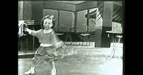 Sharon Baird (age nine) - tap dancing (1952)
