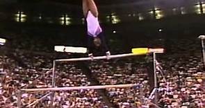Brandy Johnson Uneven Bars - 1989 U.S. Gymnastics Championships - Event Finals
