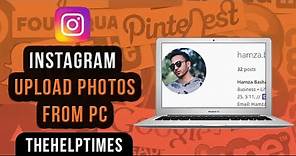 How to Post Images on Instagram From PC Or Laptop (2019) - Instagram Guide